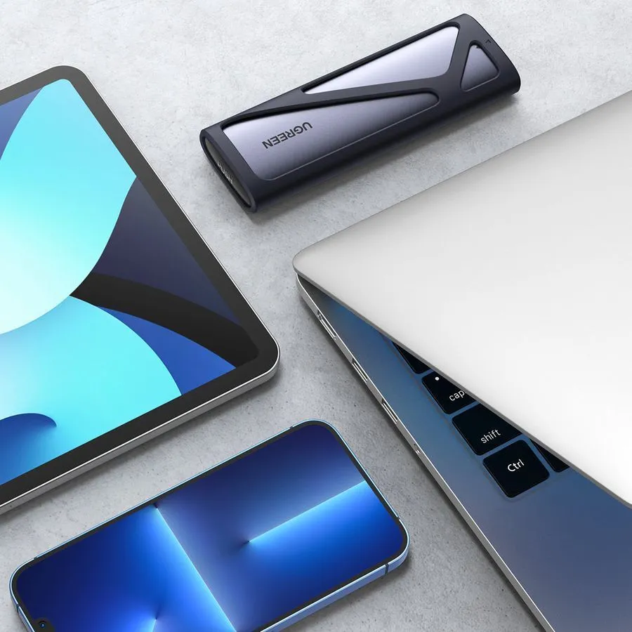 Корпус для установки M.2 SSD накопителя Ugreen CM400 (90264)