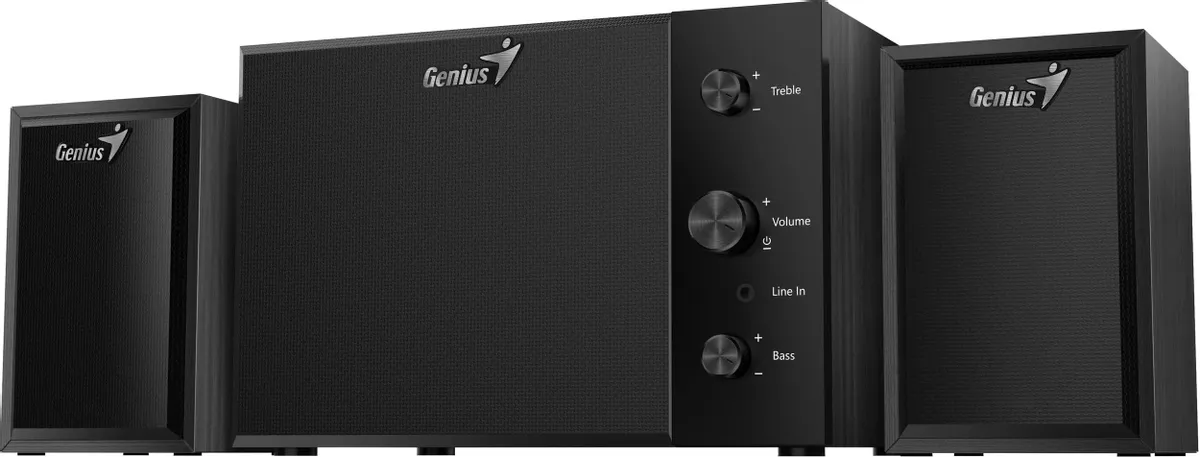 Колонки Genius  SW-2.1 350 (2.1) Black (31730037401)