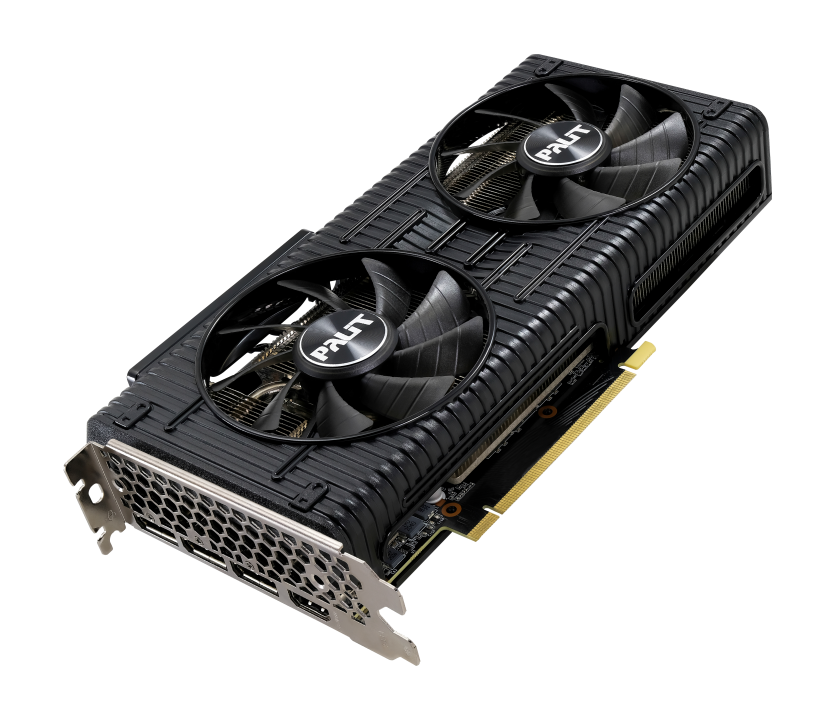 Видеокарта Palit RTX 3050 Dual OC (NE63050T19P1-190AD LHR)