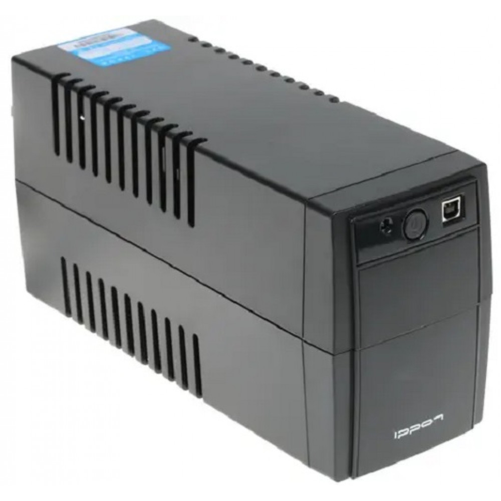 Источник бесперебойного питания Ippon Back Basic 650 Euro, 650VA, 360Вт, управление по USB, без комплекта кабелей (383323)
