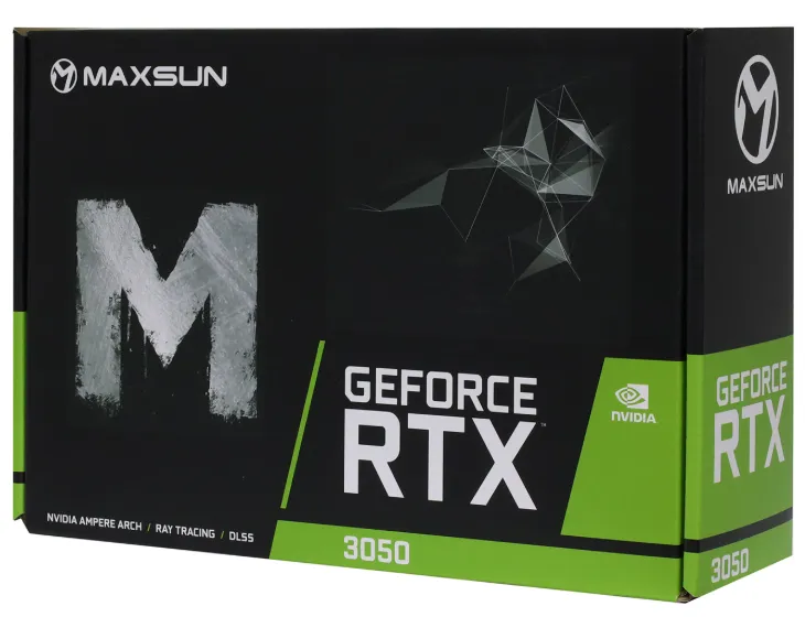 Видеокарта MaxSun MS-RTX3050 TRB 6G (MS-RTX3050 TRB 6G)