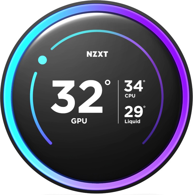 Кулер с водяным охлаждением NZXT Kraken Elite 360 RGB V2 RL-KR36E-B2 Black (RL-KR36E-B2)