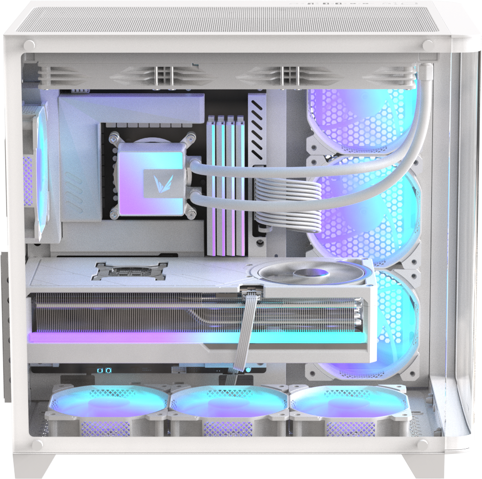 Компьютерный корпус Formula V Crystal U2 Floe White (Crystal U2 Floe White)