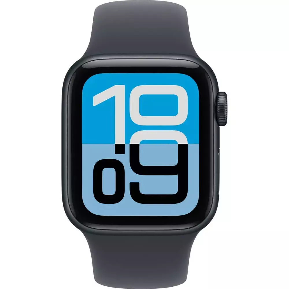 Смарт часы Apple Watch SE 3 GPS 40mm, Midnight Aluminium Case with Midnight Sport Band - M/L MEHC4RK/ (MEHC4RK) (MEHC4RK/A)