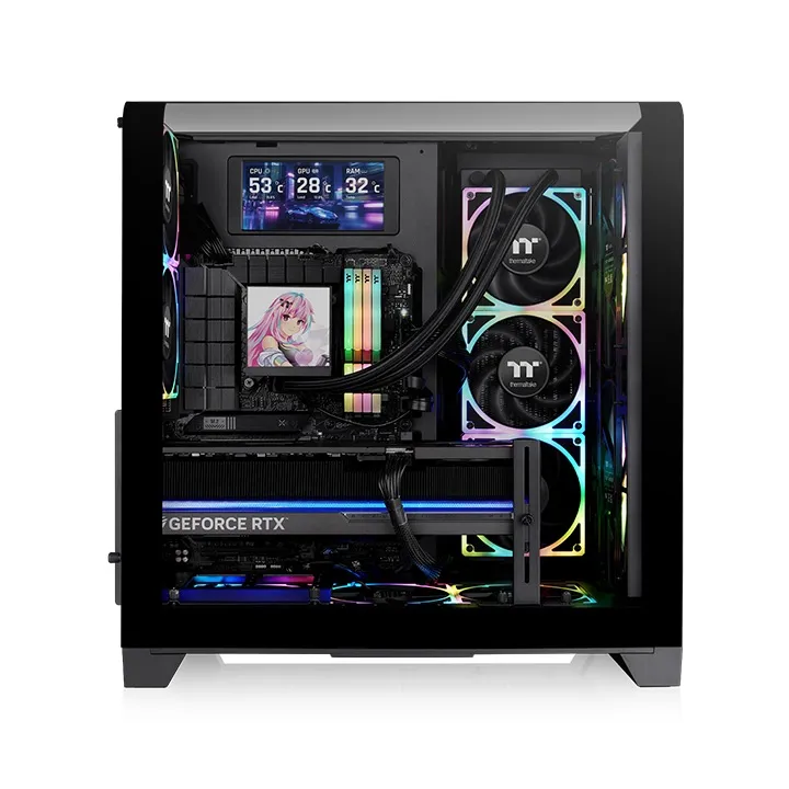 Компьютерный корпус Thermaltake View 390 Air - Black (CA-11F-00M1WN-00)