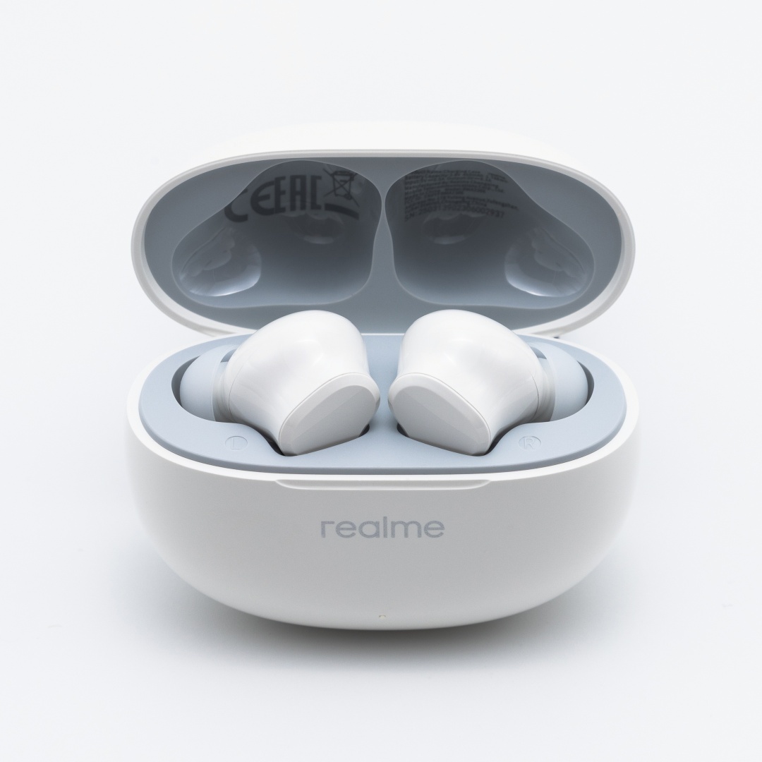 Наушники Realme T110 белый (6941764430488)
