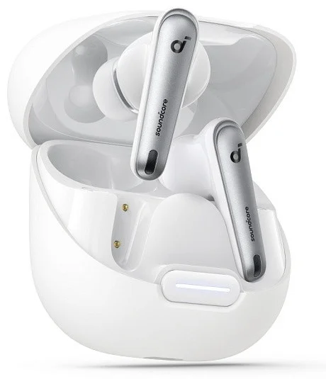 Bluetooth гарнитура soundcore Liberty 4 NC, White (A3947G21)