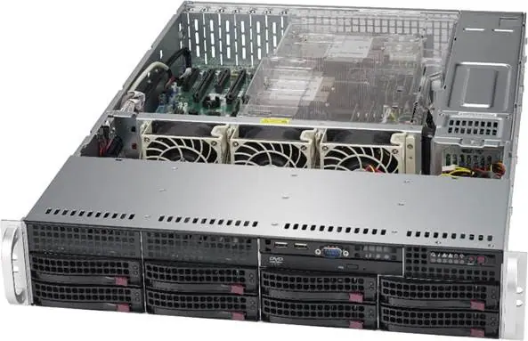 Сервер 2U Supermicro CSE-825TQC-R1K03B/H13SSL-N ()