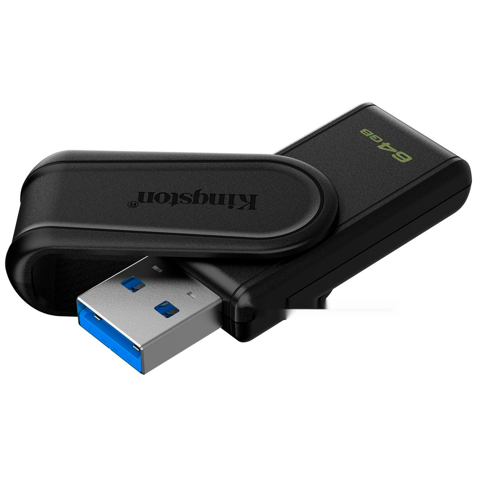 Флэш-накопитель Kingston 64Gb USB3.2 Gen1 Data Traveler Exodia S (Black) (DTXS/64GB)