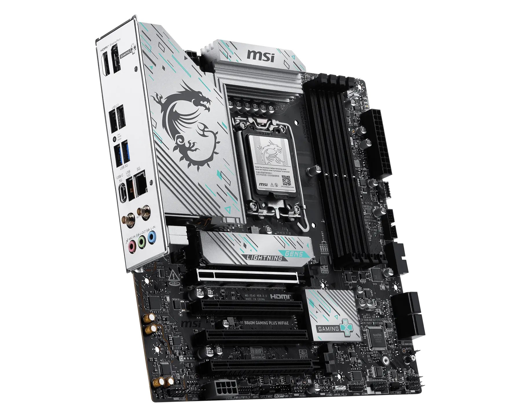 Материнская плата MSI B860M GAMING PLUS WIFI6E (B860M GAMING PLUS WIFI6E)