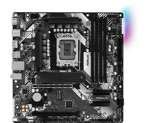 Материнская плата ASRock B760M PRO-A/D4 (B760M PRO-A/D4)