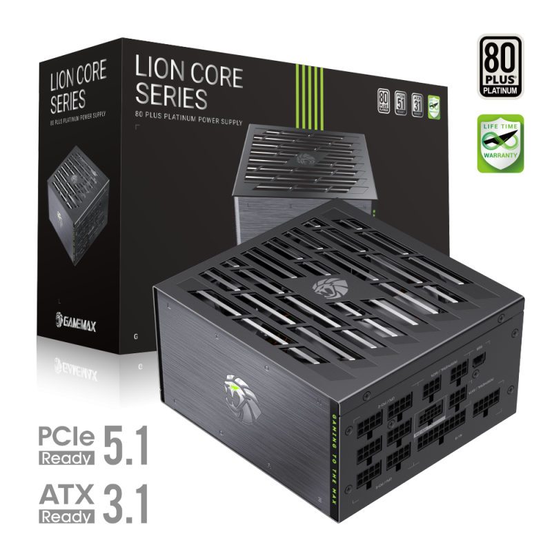 Блок питания Gamemax LION CORE 1000P Platinum (2155-1000R0002)