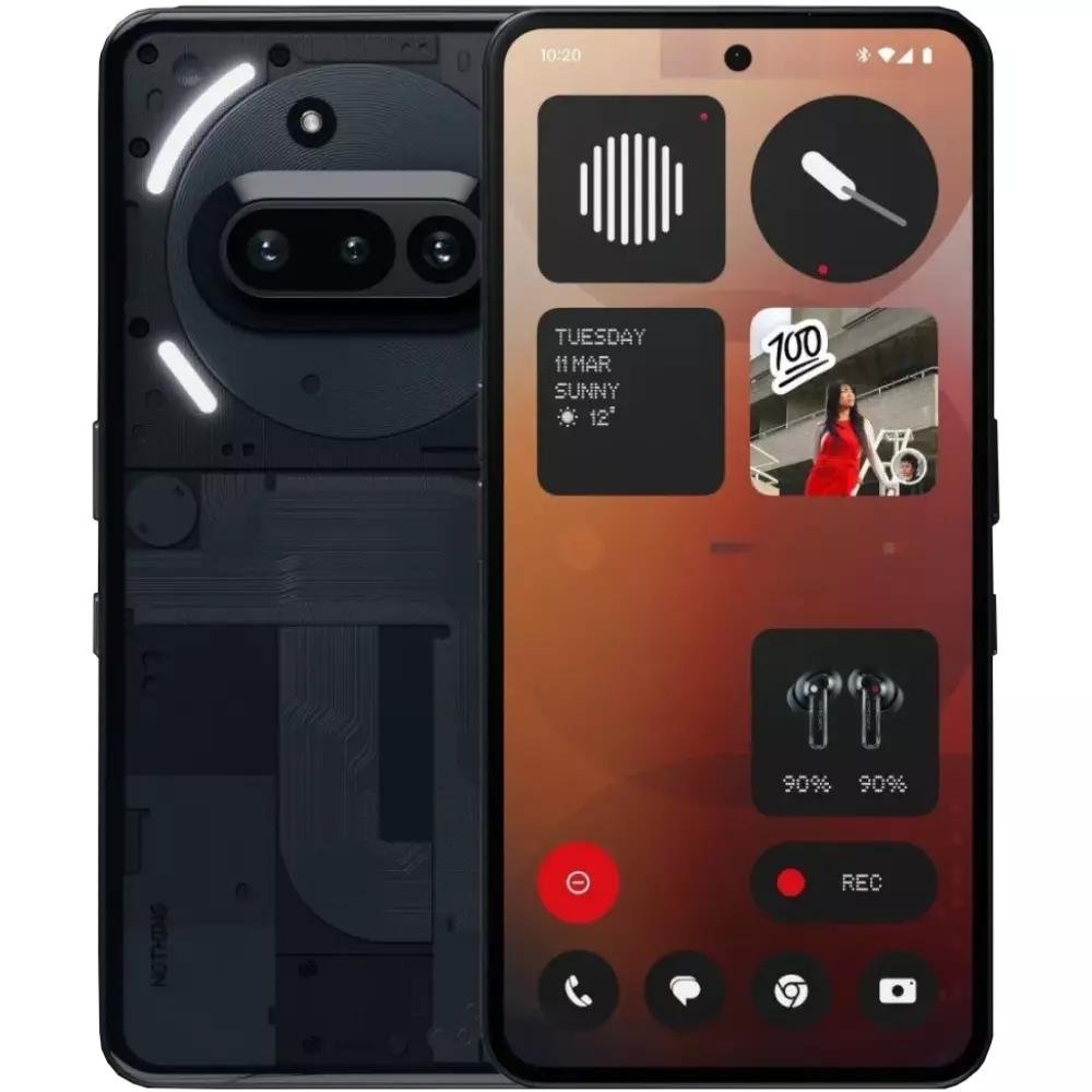 Смартфон Nothing Phone (3a) 8/128GB - Black (3a/8/128GB/Black)