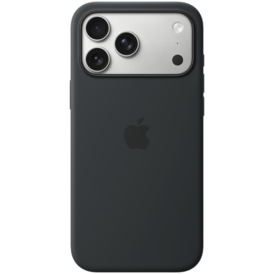 Чехол для iPhone 17 Pro Max Silicone Case with MagSafe - Black,Model A3560 (MGFR4ZM/A)