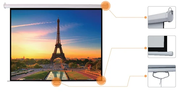 Экран настенный Mr.Pixel 70" X 70" (MSPSBB96V2)