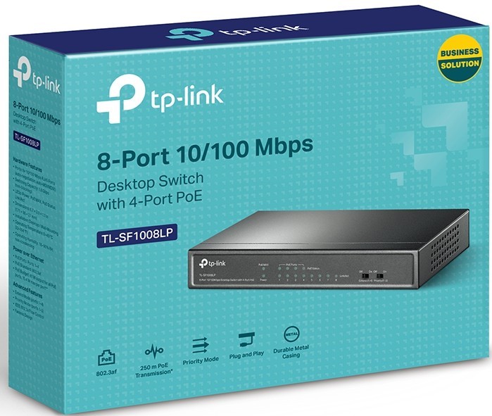 Коммутатор TP-Link TL-SF1008LP (TL-SF1008LP V3.0)