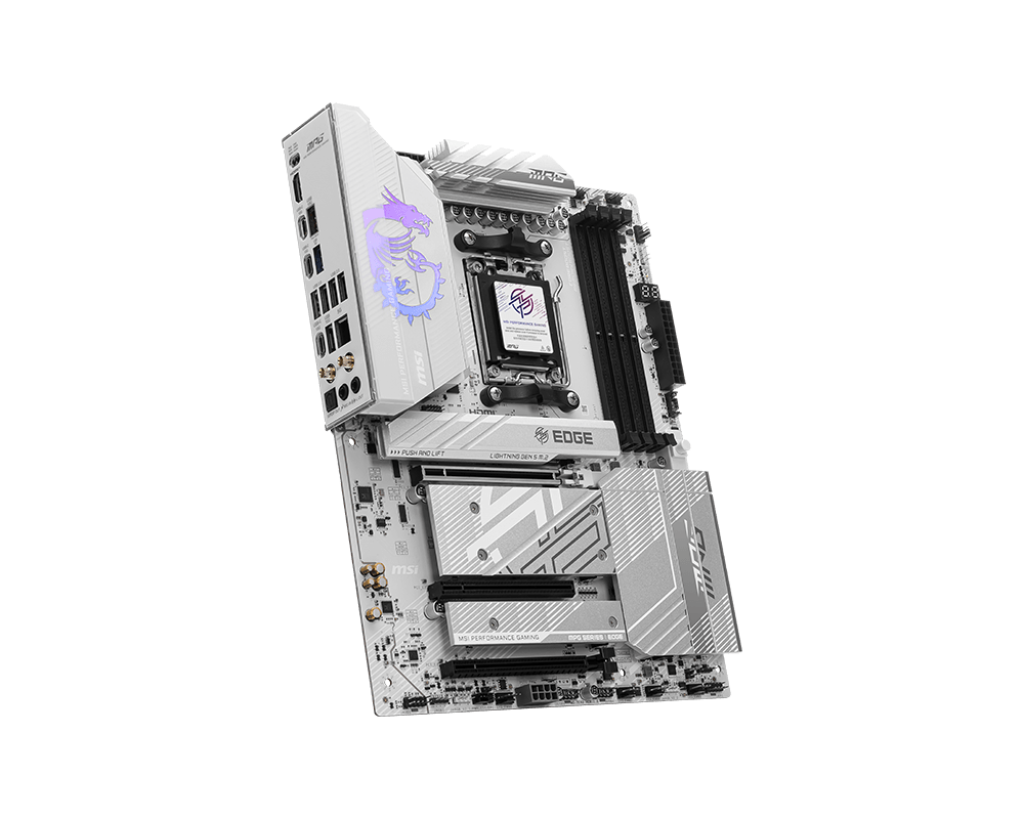  Материнская плата MSI MPG B850 Edge TI WiFi, AM5, ATX (MPG B850 EDGE TI WIFI)