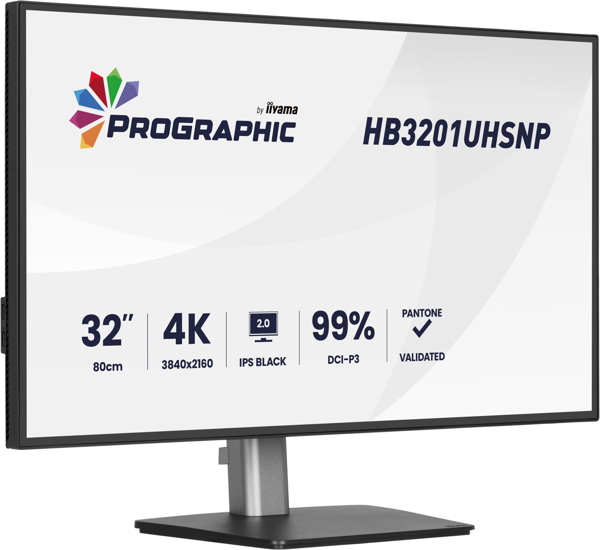 Монитор iiyama ProGraphic HB3201UHSNP-B1 31.5" - Black (HB3201UHSNP-B1)