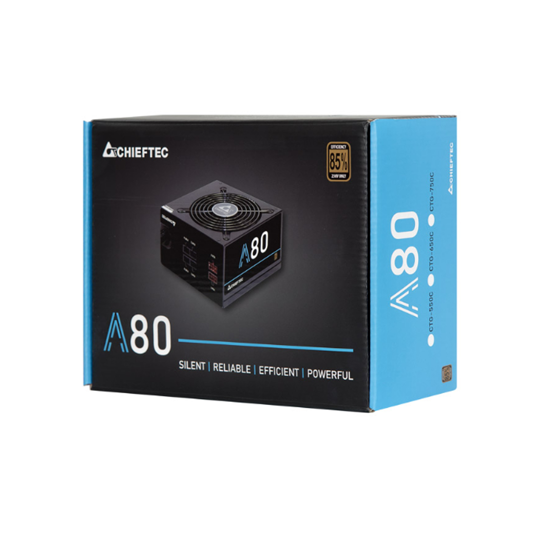 Блок питания 650W Chieftec A-80 CTG-650C (CTG-650C)