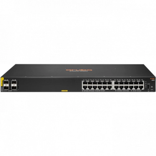 Коммутатор HP Enterprise Aruba 6000 24G Class4 PoE 4SFP 370W Switch (R8N87A)
