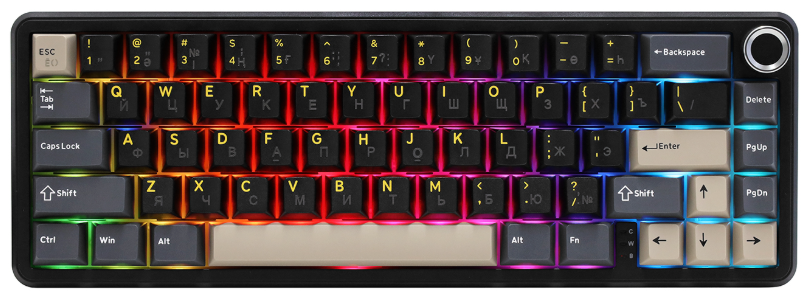 Клавиатура Attack Shark X66 - Star Black (X66 Star Black)