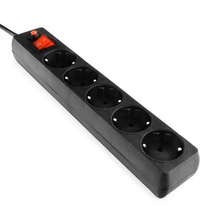 Сетевой фильтр Гарнизон, 1.4м, 5 розеток, black (ECL-5-B-1.4) Сетевой фильтр Гарнизон, 1.4м, 5 розеток, black (ECL-5-B-1.4)