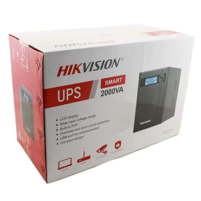 Источник бесперебойного питания Hikvision DS-UPS2000 (DS-UPS2000)