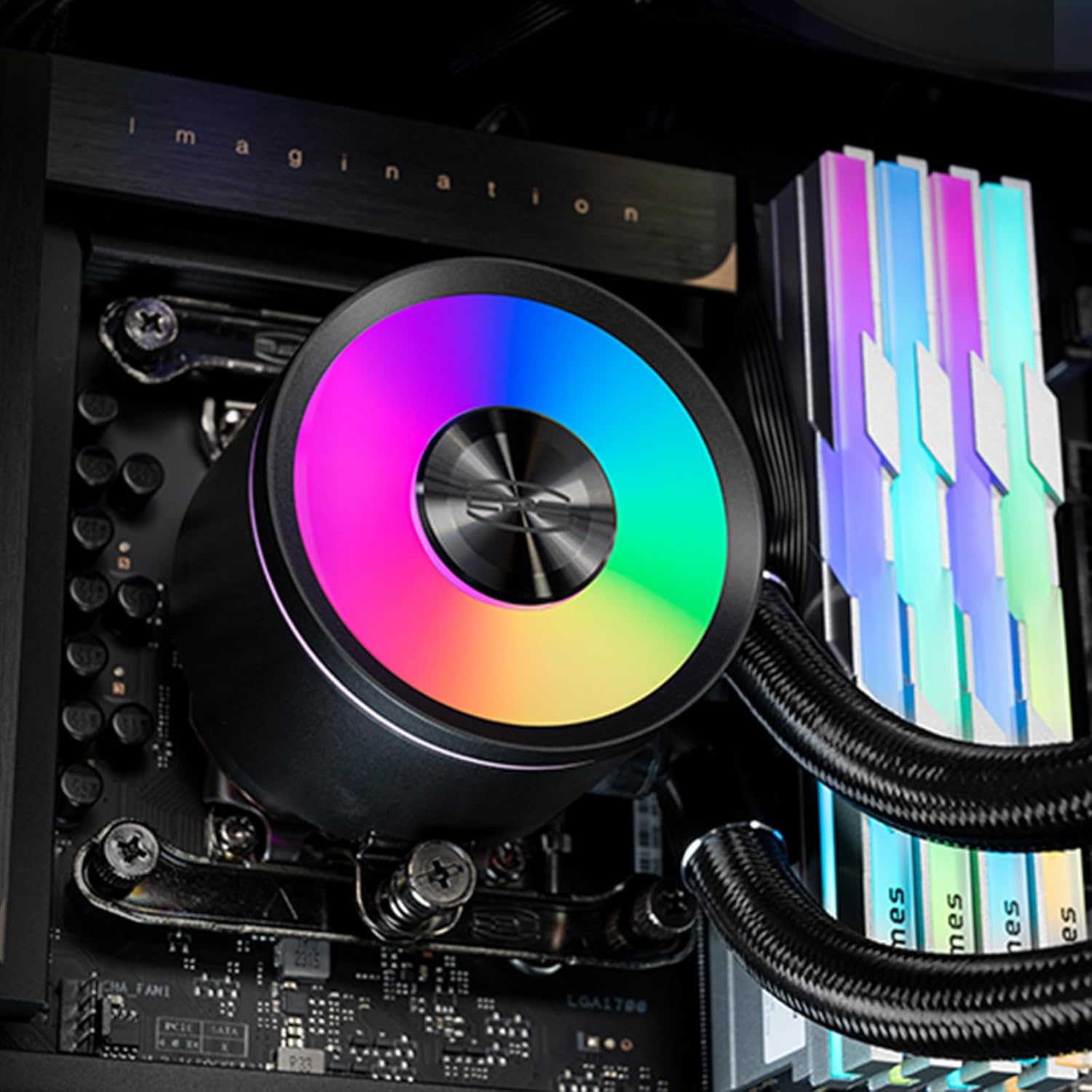 Водяное охлаждение для CPU PCCooler DA360 Pro ARGB BK (DA360 Pro ARGB BK)