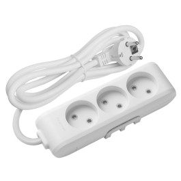 Удлинитель VIKO Multi-Let 3 х 3м без заземления, белый (90112303)