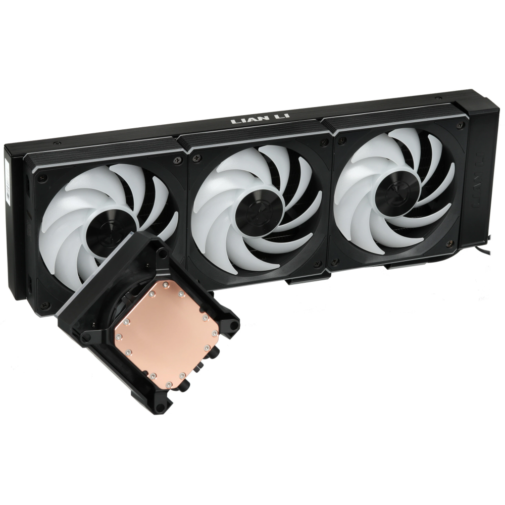 Водяное охлаждение для CPU Lian Li HydroShift II LCD-S 360 CL - Black (G89.GHS2LCDS36CB.00)