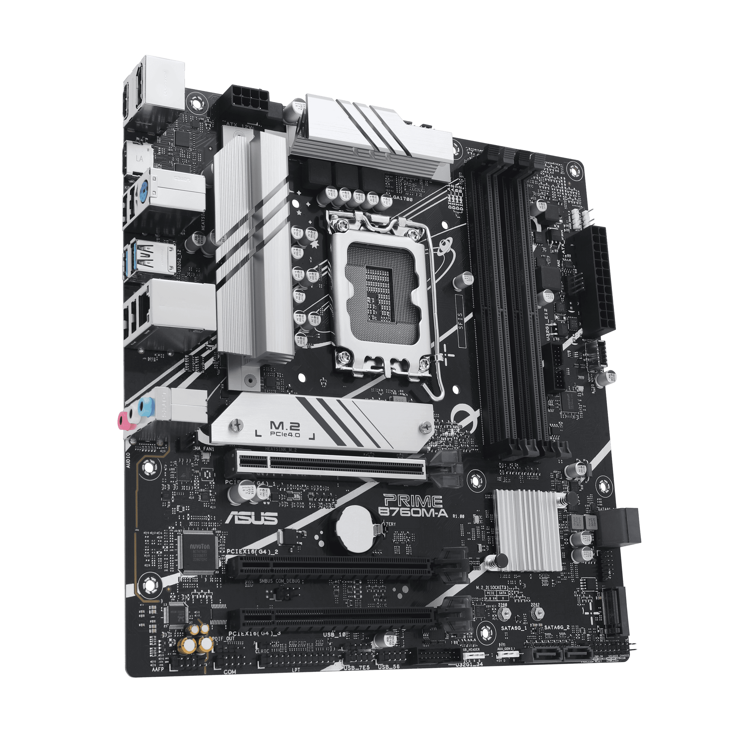  Материнская плата ASUS Prime B760M-A-CSM (90MB1EK0-M0EAYC/90MB1EK0-M1EAYC)