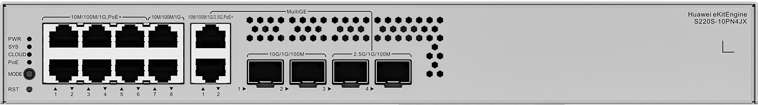 Коммутатор Huawei S220S-10PN4JX PoE (98012475)