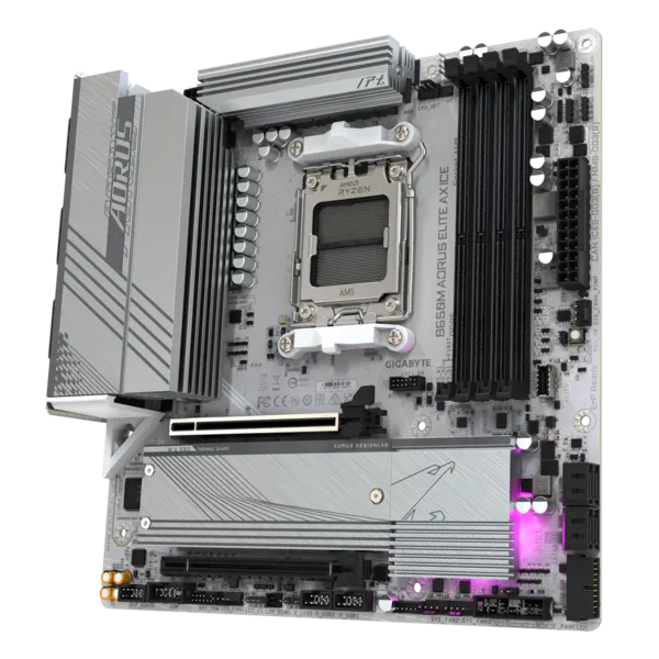 Материнская плата Gigabyte B650M Aorus Elite AX ICE (B650M AORUS ELITE AX ICE R1.0/1.1)