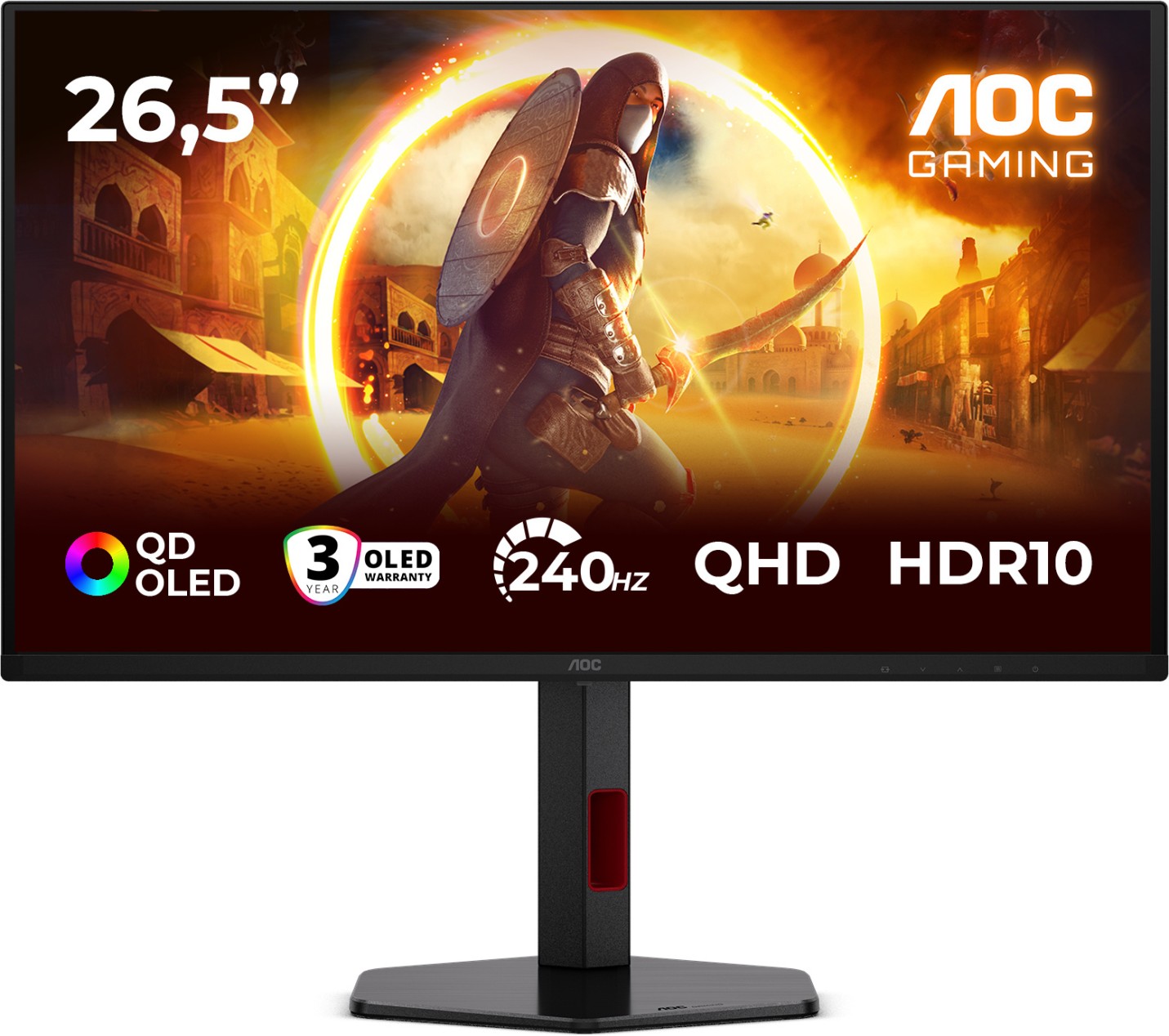 Монитор AOC Q27G4ZD 27", Черный (Q27G4ZDR)