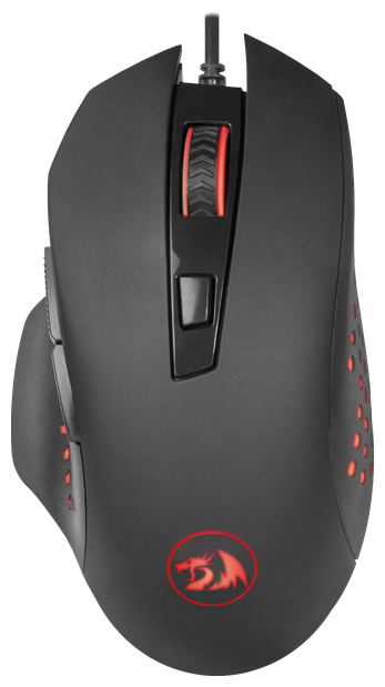 Игровая мышь проводная игровая оптическая Redragon Gainer (черный) USB (75170)