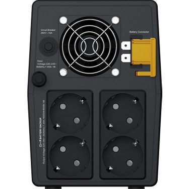 Источник бесперебойного питания APC BVG1600I-GR 230V, AVR, 4 Schuko Sockets (BVG1600I-GR)