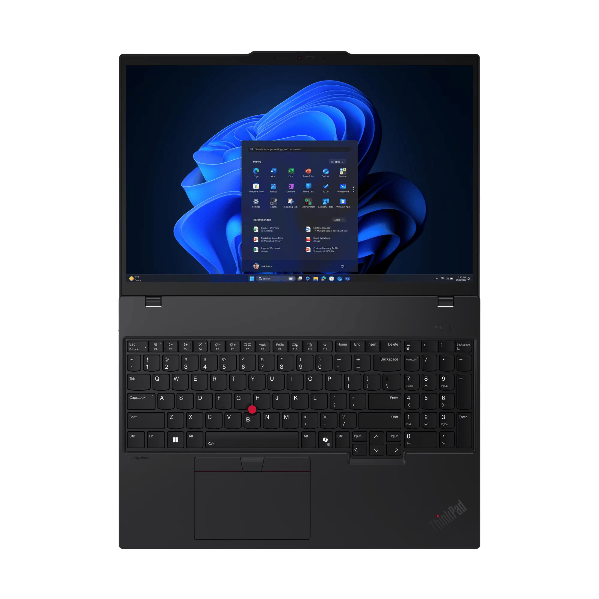 Ноутбук Lenovo ThinkPad T16 G4 (21QE003AFW)