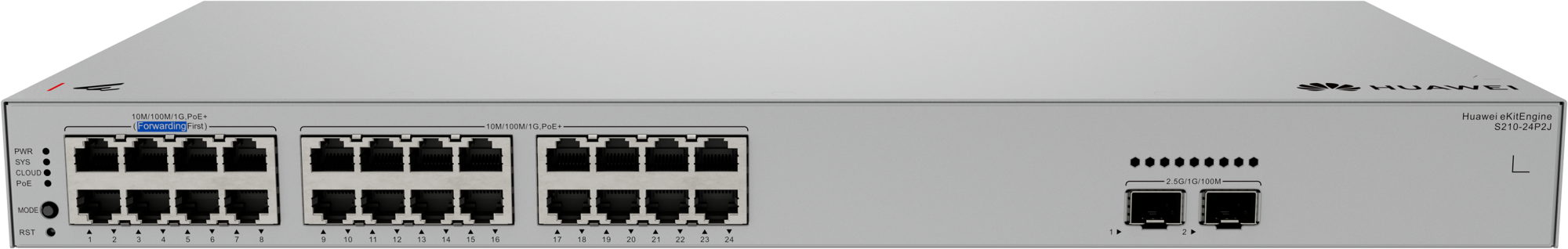 Коммутатор Huawei S210-24P2J PoE (98012928)