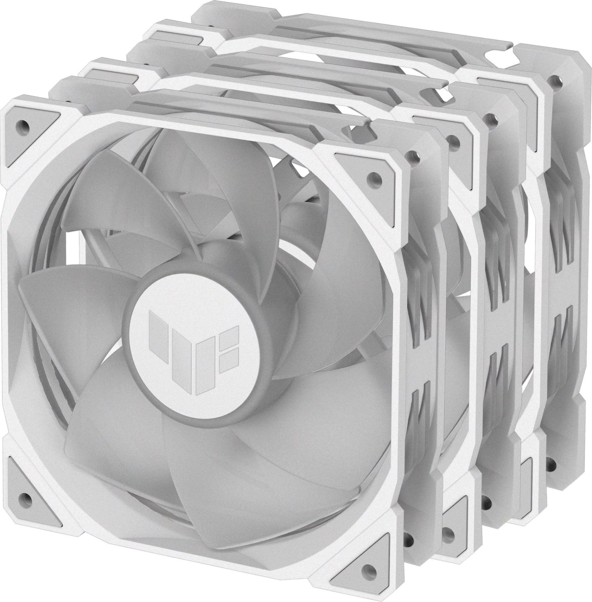 Комплект вентиляторов ASUS TUF GAMING TR120 ARGB REVERSE WHITE 3IN1 (TUF GAMING TR120 ARGB REVERSE WHITE) (TUF GAMING TR120 FAN ARGB REVERSE WHITE 3IN1)