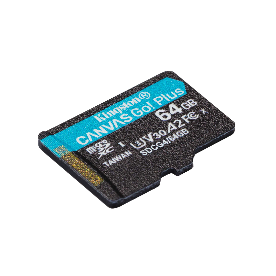 Карта памяти microSDXC  64GB, Kingston, Class 10 (SDCG4/64GBSP)