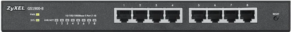 Коммутатор Zyxel GS1900-8 (GS1900-8-EU0102F)