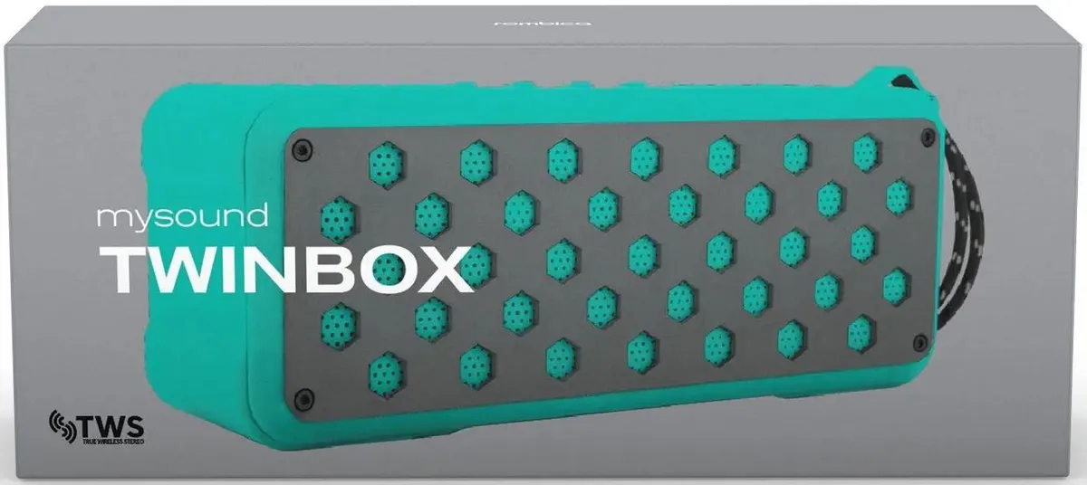 Колонки Rombica MySound TwinBox (2.0), Blue (BT-S077)