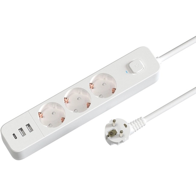 Сетевой фильтр Гарнизон, 2м, 3розетки, 2xUSB/1xType-C, White (EPS-3-CU2-W-2) Сетевой фильтр Гарнизон, 2м, 3розетки, 2xUSB/1xType-C, White (EPS-3-CU2-W-2)
