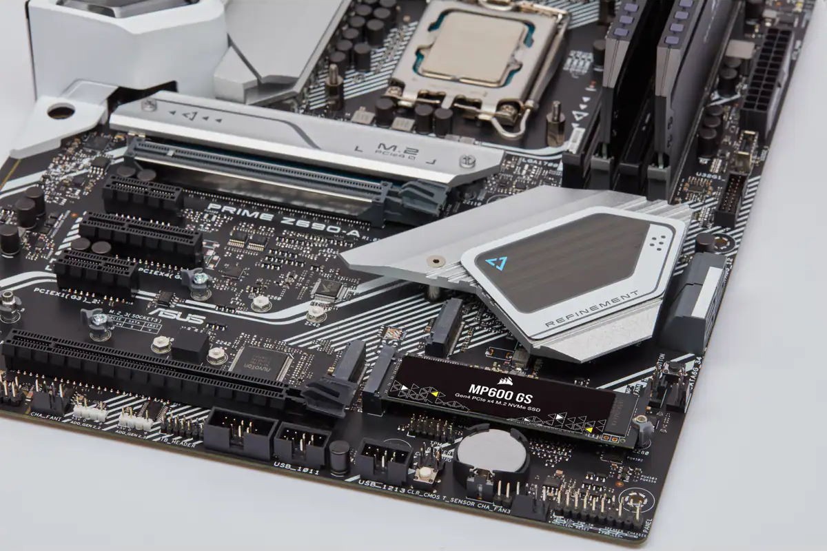 Твердотельный накопитель SSD M.2 PCIe Corsair MP600 GS, 500 GB (CSSD-F0500GBMP600GS)