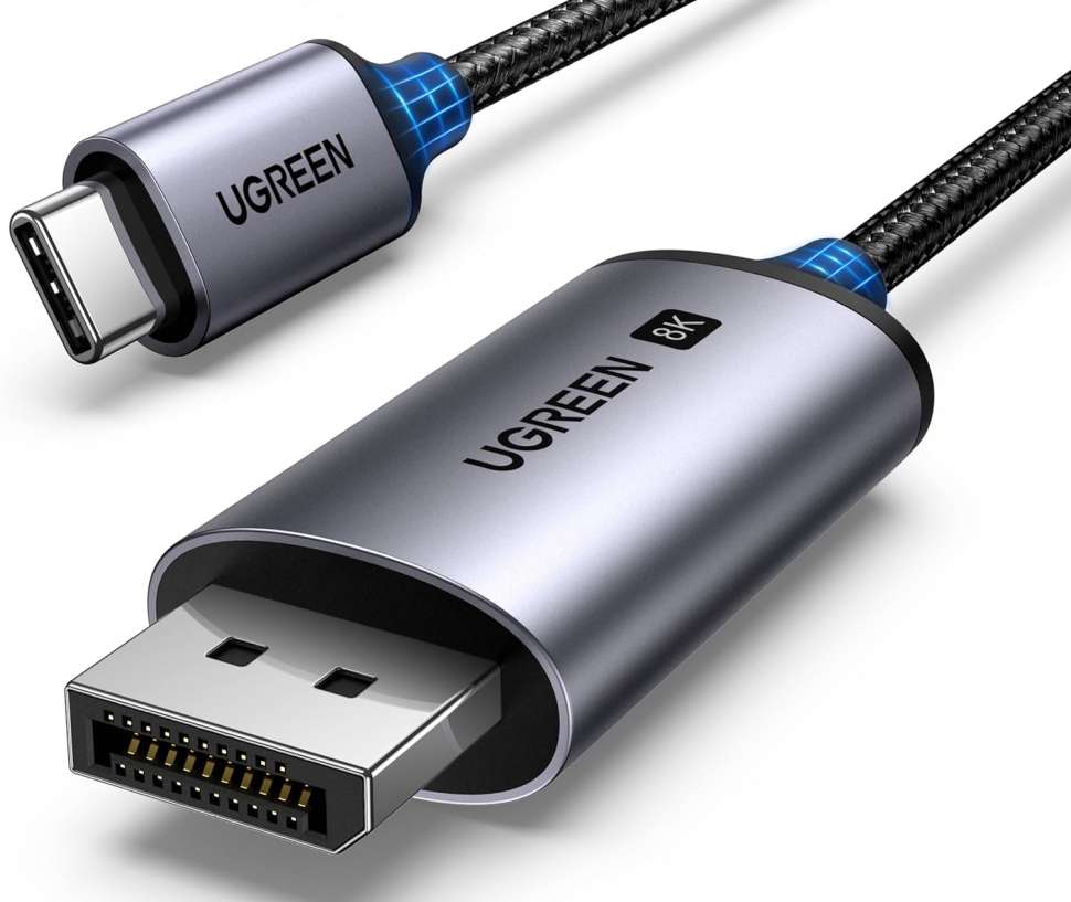 Кабель USB 3.1(m) Type C на DisplayPort, 1m, 8K@60Hz CM556 (25157)