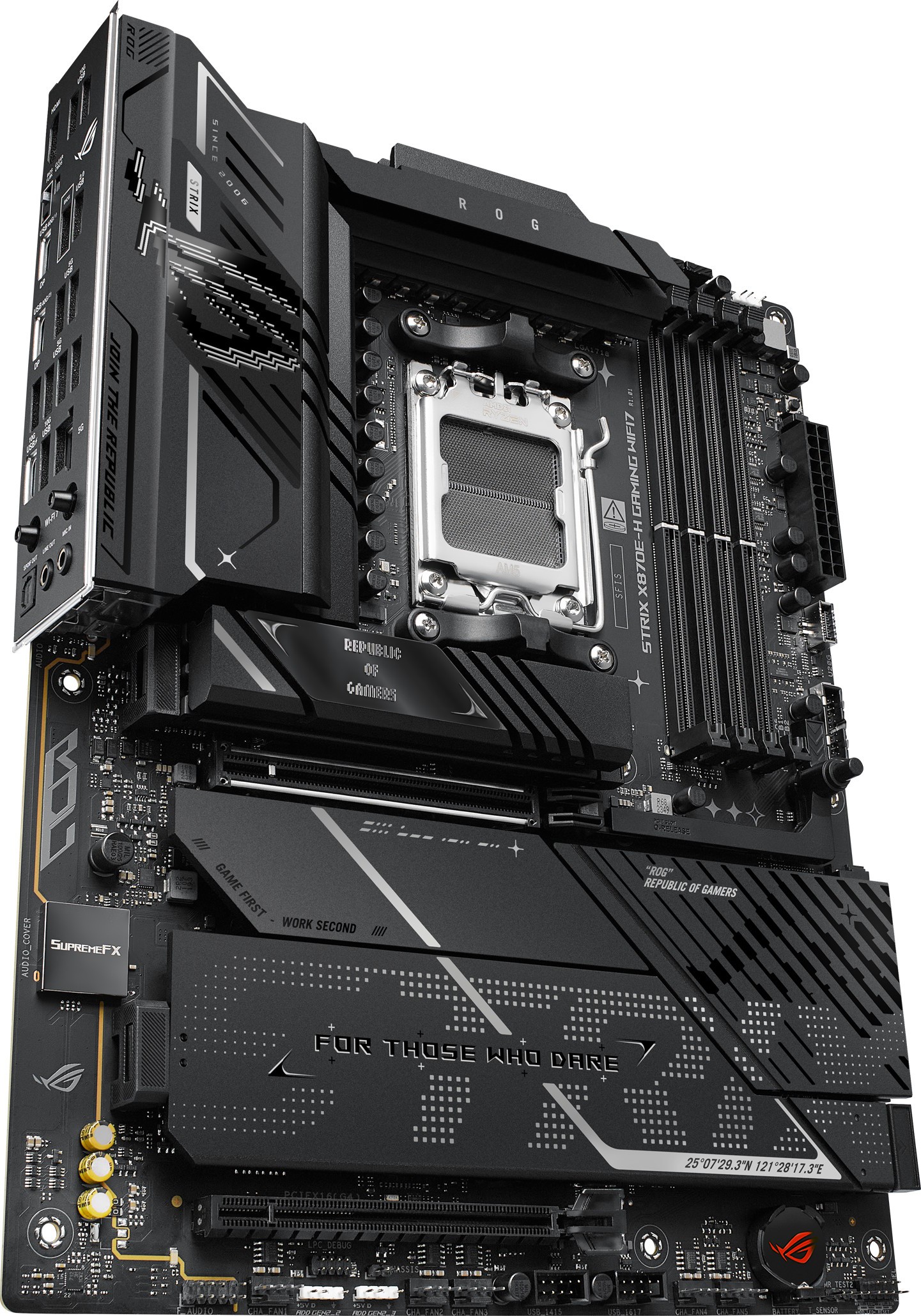Материнская плата ASUS ROG STRIX X870E-H GAMING WIFI7 (ROG STRIX X870E-H GAMING WIFI7)