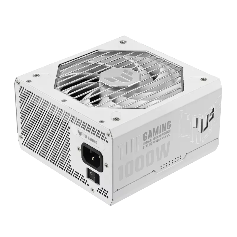  Блок питания ASUS TUF Gaming 1000W Gold White Edition (TUF-GAMING-1000G-WHITE)