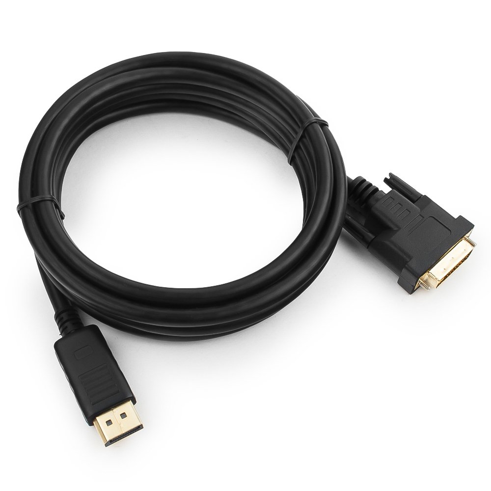 Кабель SVGA, DisplayPort to DVI, 3m, Cablexpert CC-DPM-DVIM-3M (CC-DPM-DVIM-3M)
