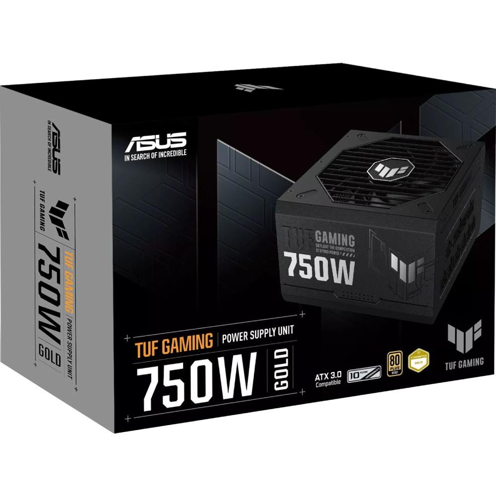 Блок питания ASUS TUF-GAMING-750G 750W 80Plus Gold (TUF-GAMING-750G)