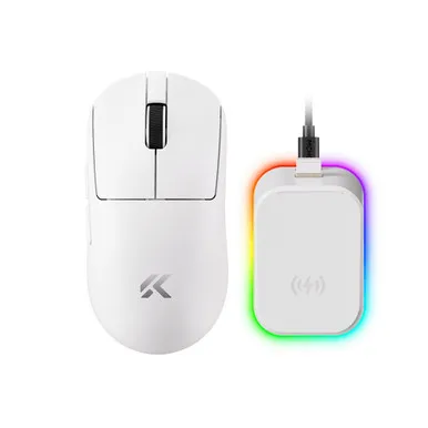 Мышь MCHOSE A7 V2 Ultra Plus, White, TTC Gold Switch, (MC-A7V2-10)